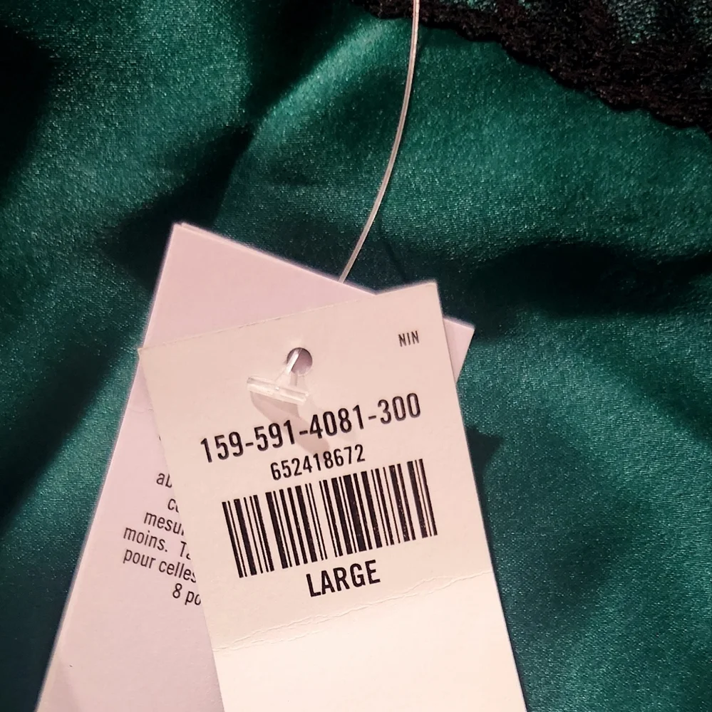 Abercrombie & Fitch Green‎ Satin Chemise
